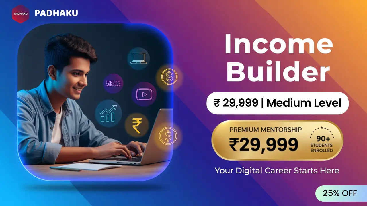 Income Builder Course Poster